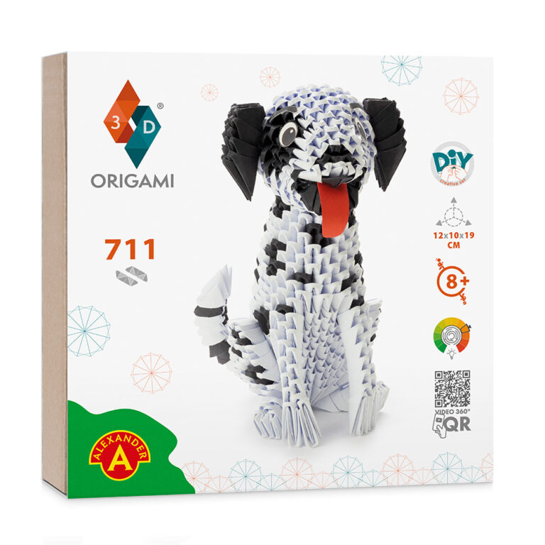 2848_Origami3D_DALMATYNCZYK_Dalmatian1000x1000px